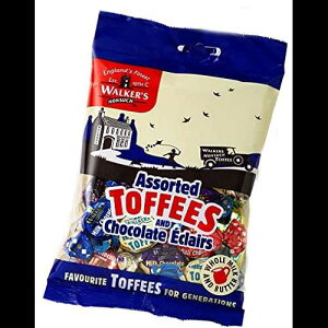 EH[J[Y A\[g mTb` gtB[/GNA - 150g x 12 ̃P[X Walkers Toffee Walkers Assorted Nonsuch Toffee/ Eclair - Case of 12 x 150g