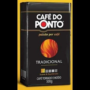 Cafe Do Ponto CoffeeAgfBViA17.6 IX pbP[W (4 pbN) BRCOFFEE Caf Do Ponto Coffee, Tradicional, 17.6-Ounce Packages (Pack of 4)