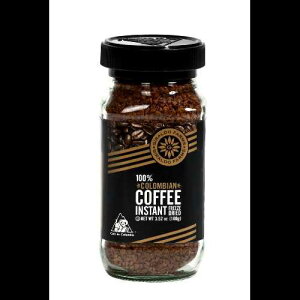 Giraldo Farms 100% コロンビア コーヒー インスタント フリーズドライ、3.5 オンス (4 個パック) Giraldo Farms 100% Colombian Coffee Instant Freeze-dried, 3.5-Ounce (Pack of 4)