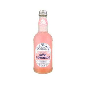 Fentimans Sparkling Rose Lemonade - Botanically Brewed Lemonade, Sparkling Pink Lemonade, Craft Soda, Mixer, Natural Ingredients - 9.3 Fl Oz (Pack of 24)