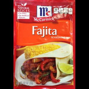 }R[~bN FAJITA V[YjO~bNX 1.12IX (9) McCormick FAJITA Seasoning Mix 1.12oz (9 Packets)