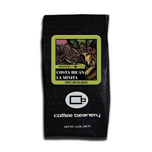 Coffee Beanery Costa Rican La Minita Specialty Coffee | (1)12oz. Coffee Medium Roast (Automatic Drip Ground)