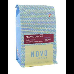GoCoffeeGo Novo Coffee "Novo Decaf" Medium Roasted Shade Grown Whole Bean Coffee - 12 Ounce Bag