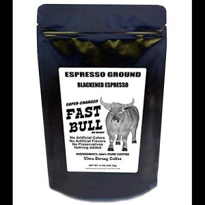 t@XguOEhR[q[ - Eŋ̃R[q[iGXvb\OChj Fast Bull Ground Coffee - World's Strongest Coffee (Espresso Grind)