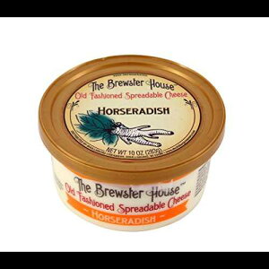Brewster House - z[XfBbV `[Y Xvbh - 10 IX Brewster House - Horseradish Cheese Spread - 10 oz.