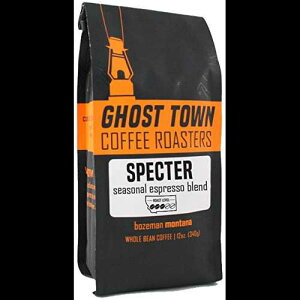 Ghost Town Coffee Roasters uXyN^[ V[Yi GXvb\v ~fBA [Xg VF[h OE SR[q[ - 12 IX obO GoCoffeeGo Ghost Town Coffee Roasters "Specter Seasonal Espresso" Medium 