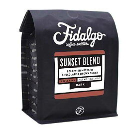 サンセットブレンド、全豆、12オンス 6個入りケース Fidalgo Coffee Sunset Blend, Whole Bean, 12oz case of 6