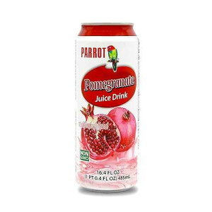 pbg uh UN W[X hN 16.4 fl. IX (12 pbN) Parrot Brand Pomegranate Juice Drink 16.4 fl. oz.(Pack of 12)