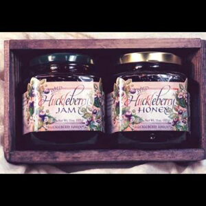 ChnbNx[Wnj[Mtg Taste the Wilderness Wild Huckleberry Jam & Honey Gift Crate