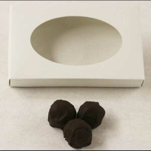 Scott's Cakes _[N`R[gŕꂽpbVt[c gt 8 IX zCgO{bNX Scott's Cakes Dark Chocolate Covered Passion Fruit Truffles in a 8 oz. White Gourmet Box