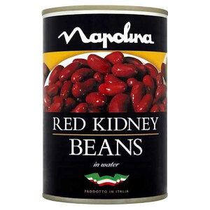 i|[iԃCQ̉ЂiYji400gj - 2pbN Napolina Red Kidney Beans in Salted Water with Added Sugar (400g) - Pack of 2