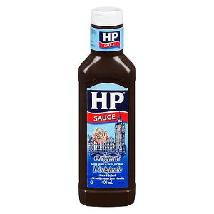 HP �\�[�X - �I���W�i�� 400ml/13.5 �I���X�A�J�i�_����A��} HP Sauce - Original 400ml/13.5 oz, Imported from Canada}