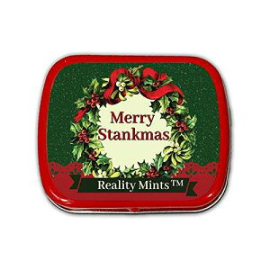 GearsOut [ ^N}X ~g - ʔNX}X [X - Flւ̃mxeB LfB - yp[~g uX ~gAsgpAč GearsOut Merry Stankmas Mints - Funny Christmas Wreath