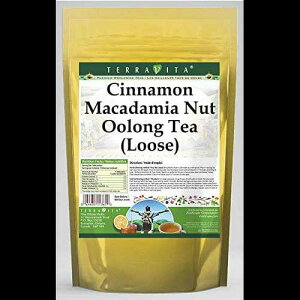 Vi }J_~A ibc E[ ([X) (4 IXAZIN: 534501) - 3 pbN TerraVita Cinnamon Macadamia Nut Oolong Tea (Loose) (4 oz, ZIN: 534501) - 3 Pack