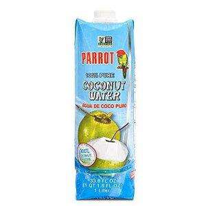 Parrot Brand 100% �s���A�R�R�i�b�c�E�H�[�^�[ 33.8 �t�ʃI���X (6 �p�b�N) Parrot Brand 100% Pure Coconut Water 33.8 fl.oz.(Pack of 6)