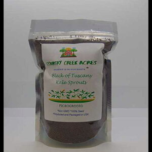 }CNO[pgXJ[iq̃P[ubN 16 IX COUNTRY CREEK ACRES GROWING IS IN OUR ROOTS 16 oz Kale-Black of Tuscany Seeds for Microgreens