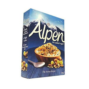 Ay Y~[Y[ 560g (6) Alpen - No Added Sugar Muesli - 560g (Case of 6)