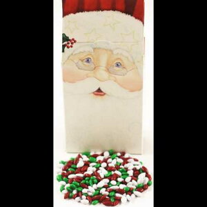Scott's Cakes NX}X ~bNX `R[gŕꂽq}̎ 8 IX X^fBOT^{bNX Scott's Cakes Christmas Mix Chocolate Covered Sunflower Seeds in a 8 oz. Standing Santa Box