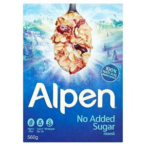 Ay ~[Y[ Y - 560g Alpen Muesli No Added Sugar - 560g