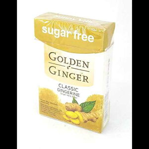S[f WW[ n[u hbvX NVbN WWF (sgp)A45 O (2 pbN) Golden Ginger Herb Drops Classic Gingerine (sugar free), 45 Gram (Pack of 2)