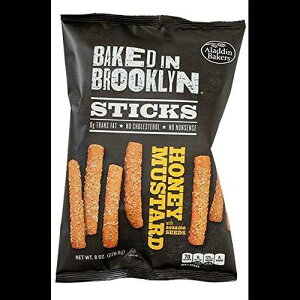 xCNhECEubNnj[ nj[}X^[h ubhXeBbN S} - 3 pbN Baked in Brooklyn Honey Honey Mustard Breadsticks with Sesame Seeds - 3 Pack
