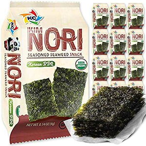 KIMNORI tCۃXibNV[g ? I[KjbN؍o[xL[ 12 ʃpbN [XgNXs[ v~A 100% VRC Lm 4g 0.14 IX ? ̂Cێ KIMNORI Seasoned Seaweed Sn