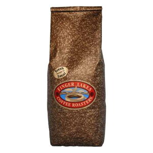 Finger Lakes Coffee RoastersAI[KjbN L fJtF R[q[A100% I[KjbN/tFAg[hAӁA5 |h Finger Lakes Coffee Roasters, Organic Caramel Decaf Coffee, 100% Organic/Fair Trade, Groun