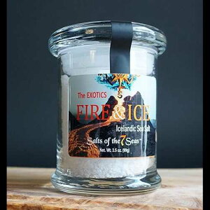 �΂ƕX�̃A�C�X�����h�C�� Salts of the 7 Seas Fire and Ice Icelandic Sea Salt