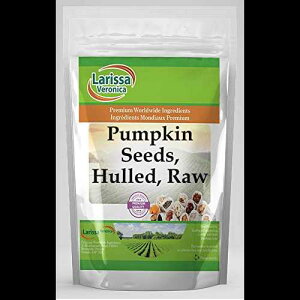 pvLV[hAktA (4 IXAZIN: 524780) - 2 pbN Larissa Veronica Pumpkin Seeds, Hulled, Raw (4 oz, ZIN: 524780) - 2 Pack