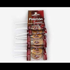Rih yg Jw^ M~N LVJ LfB |bv 20  p^ Coronado Paleton Cajeta Goat Milk Mexican Candy Lollipops 20 pcs Paletas
