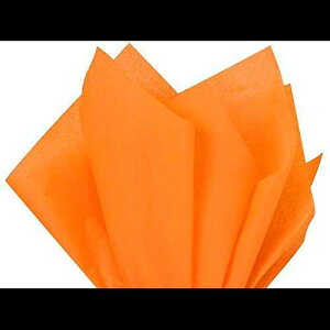 tLVRA IW ^WF Mtg bv eBbV y[p[ TCY: 15C`×20C`B:100 Premium Quality Gift Wrap Paper Flexicore Pack Orange Tangerine Gift Wrap Tissue Paper Size: 15"x2
