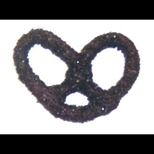 Scott's Cakes _[N`R[gŕꂽvbcFAA1|h̃vX`bNfe Scott's Cakes Dark Chocolate Covered Pretzels with Black Sugar in a 1 Pound Plastic Deli Container