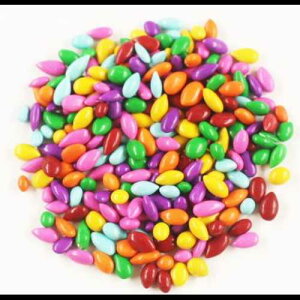 Scott's Cakes C{[~bNX `R[gŕꂽq}̎ 1|h̓ȃ`FobOɓĂ܂ Scott's Cakes Rainbow Mix Chocolate Covered Sunflower Seeds in a 1 Pound Clear Cello Bag