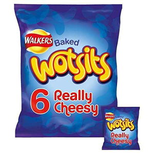 Walkers Wotsits Really Cheesy Snacks 16.5gx - 1 �p�b�N������ 6 �� (0.22 �|���h) Walkers Wotsits Really Cheesy Snacks 16.5g x - 6 per pack (0.22lbs)