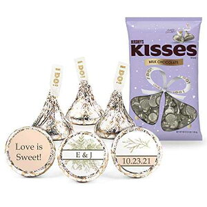 QXgp̌̋LOi DIY p[\iCYꂽ Hershey's Kisses 3|h ( 300 ̃LX) - fpȃEFfBOLfB[ Just Candy Wedding Favors for Guests DIY Personalized Hershey's Kisses 3lbs (Approx 3