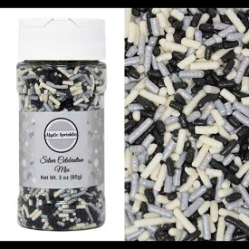 ミスティック スプリンクルズ ジミー ミックス 3オンス ボトル (シルバー セレブレーション) Mystic Sprinkles Jimmy Mixes 3oz Bottles (Silver Celebration)