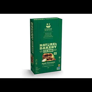 Nature's Bakery SC`WNo[Ar[K + `qg݊AAbvVi (12 ) Nature's Bakery Whole Wheat Fig Bar, Vegan + Non-GMO, Apple Cinnamon (12 Count)
