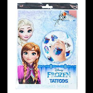 Savvi fBYj[ e|[ ^gD[ 50 Zbg fBYj[ AiƐ̏ Savvi Disney Temporary Tattoos, Set of 50, Disney Frozen