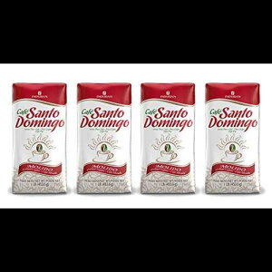 Tgh~SR[q[A16IXobOA҂R[q[ - h~jJaYc (4pbN) Cafe Santo Domingo INDUBAN Santo Domingo Coffee, 16 oz Bag, Ground Coffee - Product from the Dominican Republic (Pack of 4)