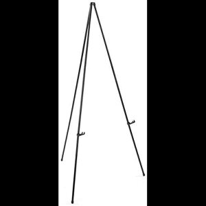 pfBXvCC[[AOrfUCA܂肽ݎ/܂肽ݎ (ubN^) Displays2go Display Easel for Floor, Tripod Design, Collapsible/Folding (Black Metal)