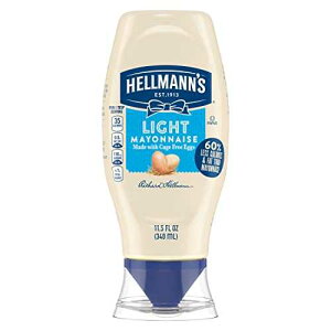 Hellmann's ライト マヨネーズ スクイーズ マヨ クリーミー サンドイッチ スプレッドまたはコンディメント サンドイッチ スプレッド用 11.5 オンス Hellmann's Light Mayonnaise Squeeze Mayo For a Creamy Sandwich