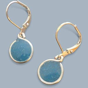 Bettina yʃANAu[Vo[g[̃o[obNr[Y̏ȃhbvCO Handmade Lightweight Aqua Blue Resin Silvertone Small Drop Earrings on Leverbacks Beads by Bettina