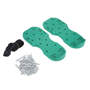 TOPINCN }`ŐGA[^[V[Ywr[f[eBXpCNGA[VŐT_ŐyXpCNT_ TOPINCN Multi Lawn Aerator Shoes Heavy Duty Spiked Aerating Lawn Sandals Garden Yard 