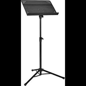 Amazon Basics Professional Folding Orchestra Sheet Music Stand, Black