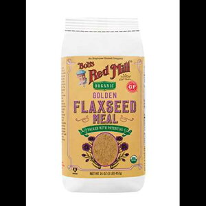 Bob's Red Mill S[ftbNXV[h~[AI[KjbNAOet[ASA16IX Bob's Red Mill Golden Flaxseed Meal, Organic, Gluten Free, Whole Ground, 16 Ounce