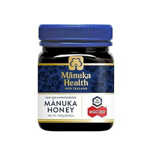 }kJwX UMF 10+/MGO 263+ }kJnj[ (250g/8.8IX)AX[p[t[hAj[W[hY̖{̐I Manuka Health UMF 10+/MGO 263+ Manuka Honey (250g/8.8oz), Superfood, Authentic Raw Honey from New Zealand