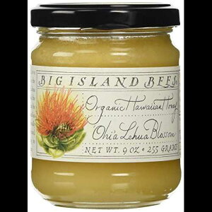 I[KjbN IqA tA ubT nCA nj[ArbO ACh r[YɂPԕi (9 IX̃KXr) Organic Ohia Lehua Blossom Raw Hawaiian Honey, Single Floral Variety by Big Islan