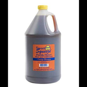 XC[gXNC[YI - h&EۃIW̉ԖI - t_̗{IƂA12|hK Buzzn Bee Sweet Squeeze Raw Honey - Unfiltered & Unpasteurized Orange Blossom Honey - From Florida's Beekeepers, 12 P