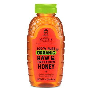 Nature Nate  100% sA I[KjbNAAh߂̃XNC[Y {gBSVRÖAUSDA FI[KjbNAYȂAIA16 IX Nature Nate's 100% Pure Organic, Raw & Unfiltered, Squeeze Bottle