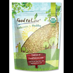 Food To Live ̃I[KjbNΕ (AtA`qg݊AR[V[AoN) ? 8 IX Organic Buckwheat Groats (Raw, Hulled, Non-GMO, Kosher, Bulk) by Food To Live 8 Ounces